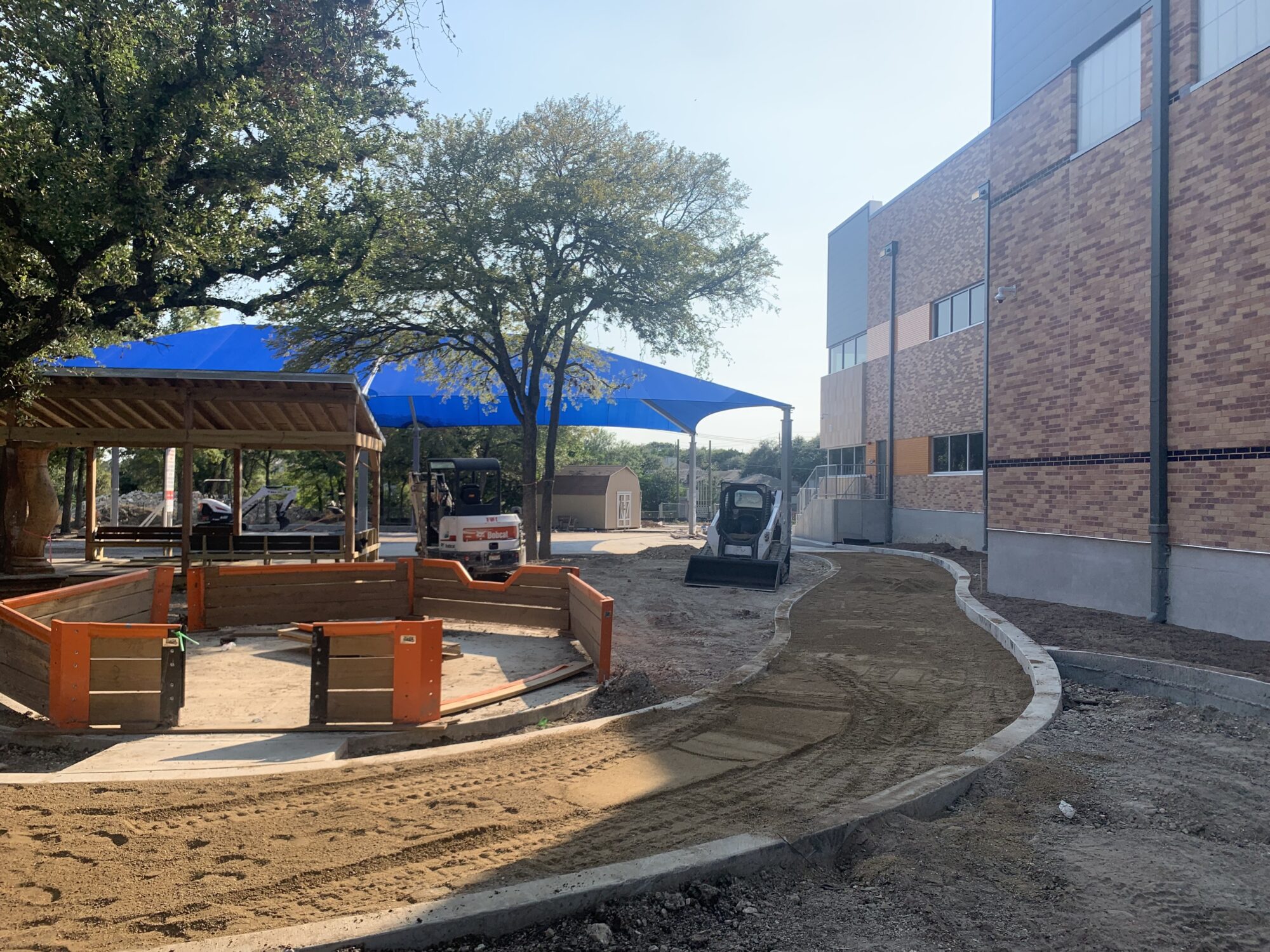 Hill Elementary outdoor space